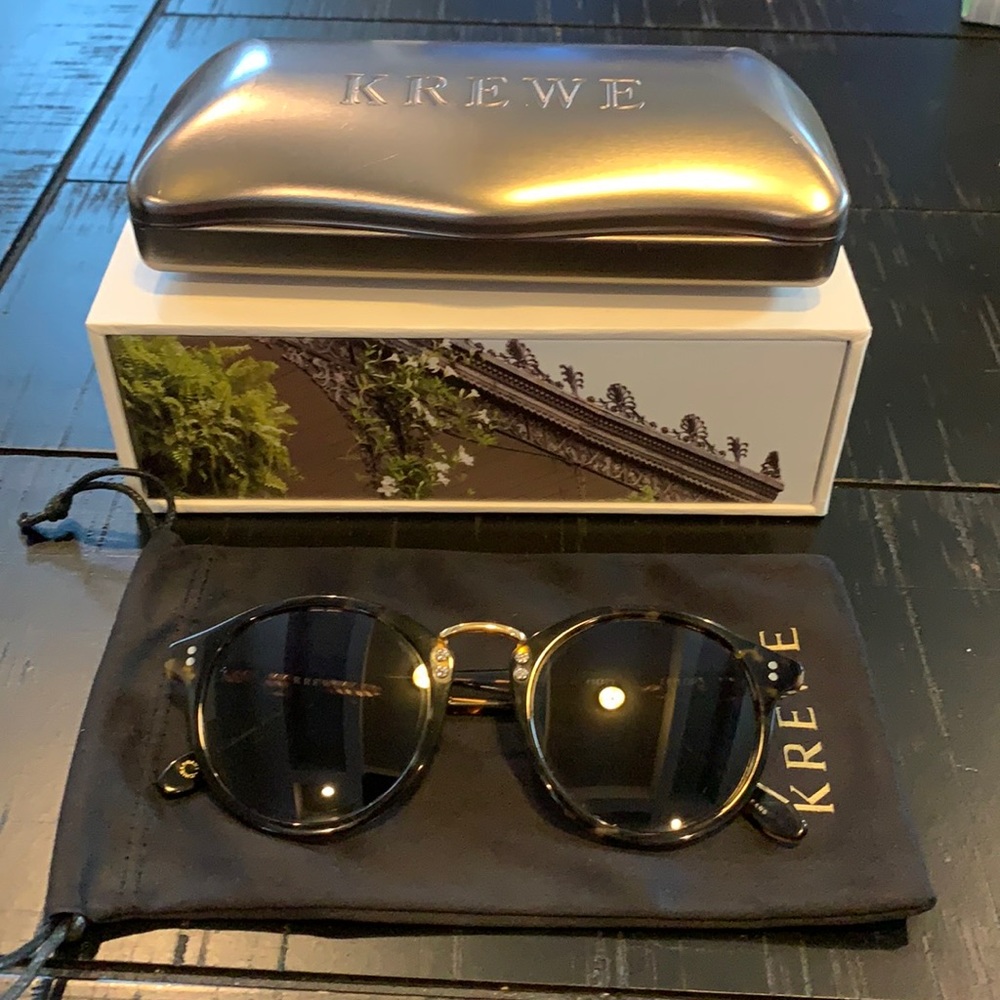 COPY - Krewe Taylor Matte Sunday Tortoise sun glasses